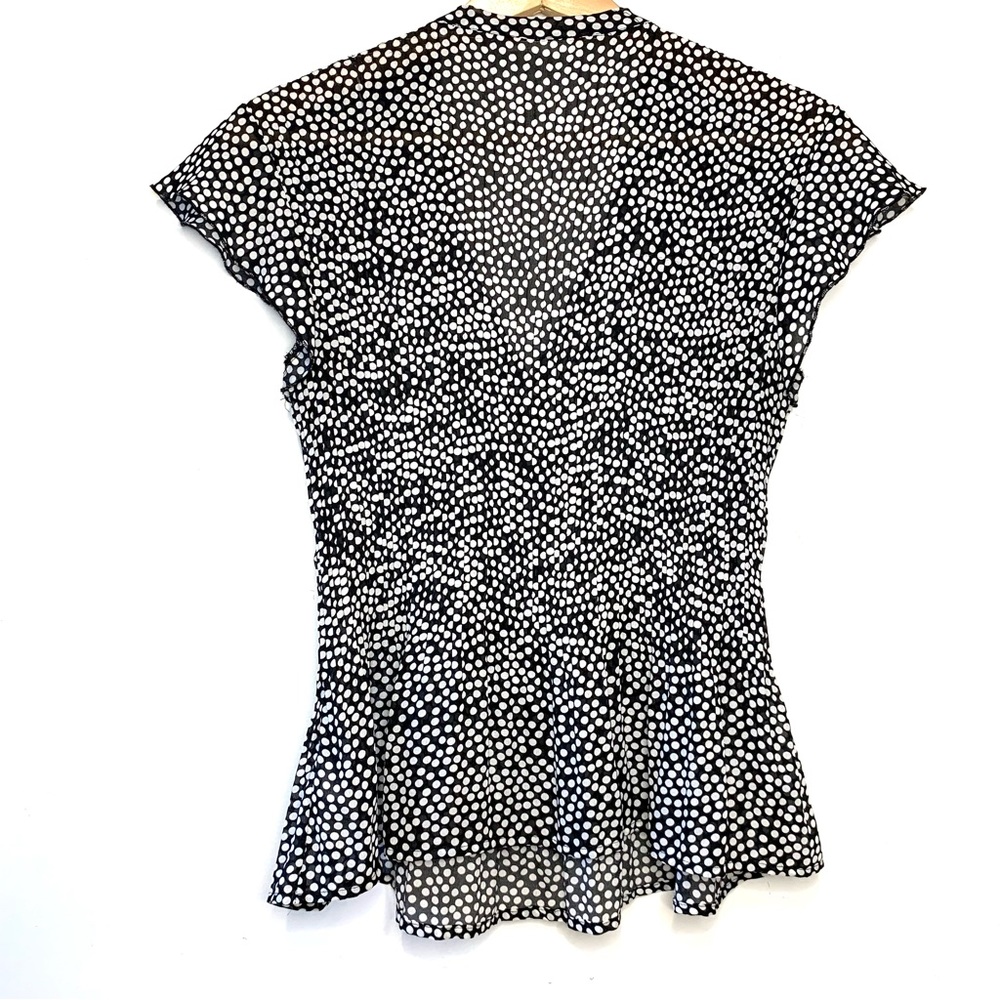 Polka Dot Ruffled Shirt - Picture 4 of 4